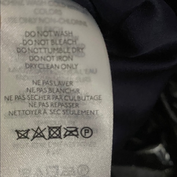 Anthropologie Pilcro Sporty Colorblock Bomber Jacket Navy Cream M NWT - Picture 9 of 10